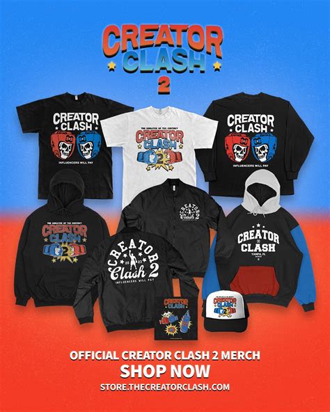 creator clash|store.thecreatorclash.com